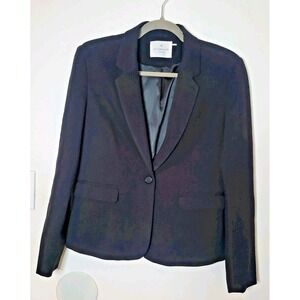 Rosemunde of Copenhagen Designer Blazer Black Size Medium Retail $145 WorkOffice